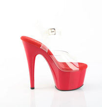 Cargar imagen en el visor de la galería, Tacones Pleaser ADORE-708 Transparente Rojo
