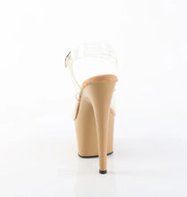 Cargar imagen en el visor de la galería, Tacones Pleaser ADORE-708 Transparente Toffee
