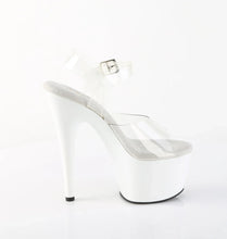 Load image into Gallery viewer, Tacones Pleaser ADORE-708 Transparente Blanco
