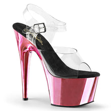 Load image into Gallery viewer, Tacones Pleaser ADORE-708 Transparente B. Rosa
