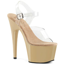 Load image into Gallery viewer, Tacones Pleaser ADORE-708 Transparente Crema
