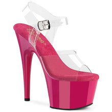 Cargar imagen en el visor de la galería, Tacones Pleaser ADORE-708 Transparente H. Rosa
