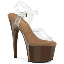 Carregar imagem no visualizador da galeria, Tacones Pleaser ADORE-708 Transparente Moca
