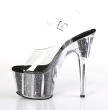 Cargar imagen en el visor de la galería, Tacones Pleaser ADORE-708CG Transparente Negro Confetti
