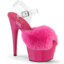 Carregar imagem no visualizador da galeria, Sandália Pleaser ADORE-708FUR 7" com Peluche – Pole Exotic
