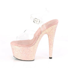 Cargar imagen en el visor de la galería, Tacones Pleaser ADORE-708LG Transparente Dusty Rosa
