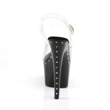 Cargar imagen en el visor de la galería, Tacones Pleaser ADORE-708LS Transparente Negro

