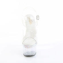 Cargar imagen en el visor de la galería, Tacones Pleaser ADORE-708MLS Transparente
