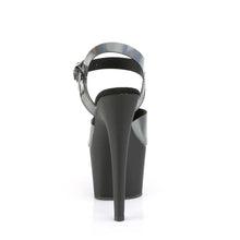 Cargar imagen en el visor de la galería, Tacones Pleaser ADORE-708N-DT Pewter Hologram Negro
