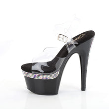 Cargar imagen en el visor de la galería, Tacones Pleaser ADORE-708PHRS - Transparente Negro
