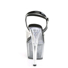 Load image into Gallery viewer, Tacones Pleaser ADORE-708T-1 Ahumado Negro Transparente

