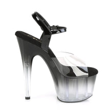 Load image into Gallery viewer, Tacones Pleaser ADORE-708T-2 Ahumado Negro Transparente
