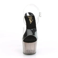Cargar imagen en el visor de la galería, Tacones Pleaser ADORE-708T Transparente Ahumado
