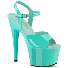 Cargar imagen en el visor de la galería, Tacones Pleaser ADORE-709 - Aqua charol / Aqua
