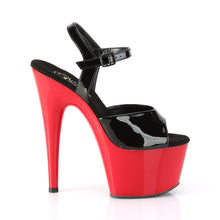 Cargar imagen en el visor de la galería, Tacones Pleaser ADORE-709 - Negro charol / Rojo
