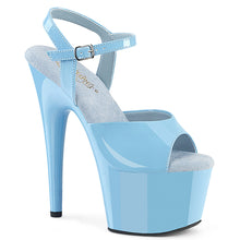 Cargar imagen en el visor de la galería, Tacones Pleaser ADORE-709 - Azul claro charol / Azul claro
