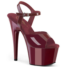 Cargar imagen en el visor de la galería, Tacones Pleaser ADORE-709 - Burdeos charol / Burdeos
