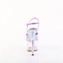 Cargar imagen en el visor de la galería, Tacones Pleaser ADORE-709HT Lavanda Holo Tinted
