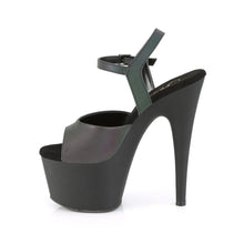Carregar imagem no visualizador da galeria, Tacones Pleaser ADORE-709REFL Verde Reflective Negro
