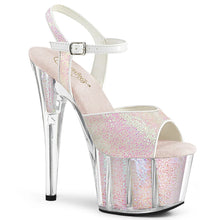 Carregar imagem no visualizador da galeria, Tacones Pleaser ADORE-710G Opal Purpurina Inserts
