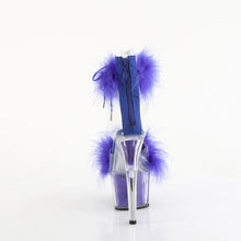 Cargar imagen en el visor de la galería, Tacones Pleaser ADORE-724F Transparente Royal Azul
