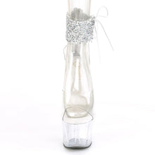 Cargar imagen en el visor de la galería, Tacones Pleaser ADORE-724RS-02 Transparente Plata
