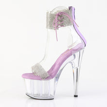 Cargar imagen en el visor de la galería, Tacones Pleaser ADORE-727RS - Transparente-lavanda / Transparente
