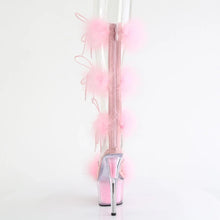 Cargar imagen en el visor de la galería, Tacones Pleaser ADORE-728F Transparente B. Rosa
