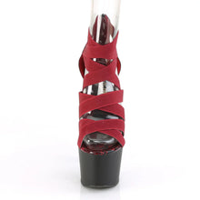 Cargar imagen en el visor de la galería, Tacones Pleaser ADORE-748SP Wine Elastic Band
