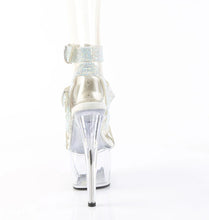 Cargar imagen en el visor de la galería, Tacones Pleaser ADORE-756RS Plata Transparente
