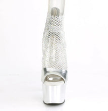 Carregar imagem no visualizador da galeria, Tacones Pleaser ADORE-765RM Plata Pu Cromo
