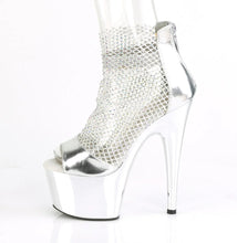 Carregar imagem no visualizador da galeria, Tacones Pleaser ADORE-765RM Plata Pu Cromo
