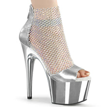 Carregar imagem no visualizador da galeria, Tacones Pleaser ADORE-765RM Plata Pu Cromo
