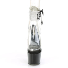 Load image into Gallery viewer, Tacones Pleaser ADORE-791-2RS Transparente Negro
