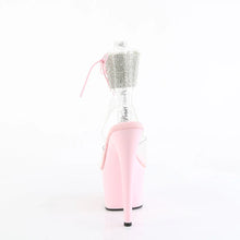 Cargar imagen en el visor de la galería, Tacones Pleaser ADORE-791-2RS Transparente B. Rosa
