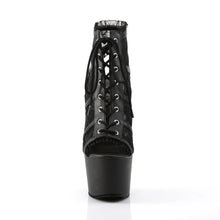 Load image into Gallery viewer, Tacones Pleaser ADORE-796LC Negro Lace Mate
