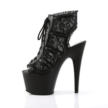 Load image into Gallery viewer, Tacones Pleaser ADORE-796LC Negro Lace Mate
