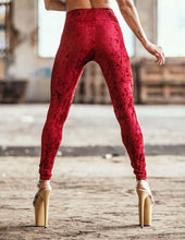 Cargar imagen en el visor de la galería, Leggings Adriana terciopelo Dragonfly
