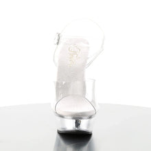 Cargar imagen en el visor de la galería, Tacones Pleaser ALLURE-608 Transparente
