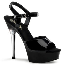 Cargar imagen en el visor de la galería, Tacones Pleaser ALLURE-609 Negro Charol
