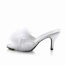 Cargar imagen en el visor de la galería, Tacones Fabulicious AMOUR-03 Blanco Pu Fur
