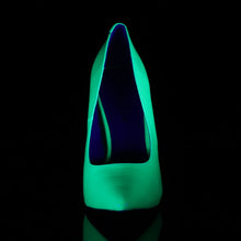 Load image into Gallery viewer, Zapatos Pleaser AMUSE-20 Neon Verde Charol
