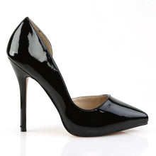 Cargar imagen en el visor de la galería, Zapatos Pleaser AMUSE-22 Negro Charol
