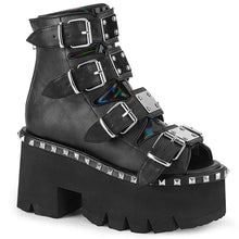 Cargar imagen en el visor de la galería, Botines Demonia ASHES-70 Negro V. Le &amp; Hologram
