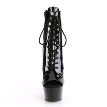 Cargar imagen en el visor de la galería, Tacones Pleaser ASPIRE-1021 Negro Charol
