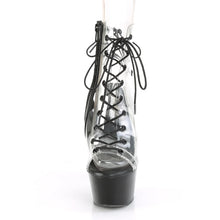 Load image into Gallery viewer, Tacones Pleaser ASPIRE-600-30 Transparente Negro
