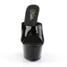Cargar imagen en el visor de la galería, Tacones Pleaser ASPIRE-601 Negro Charol
