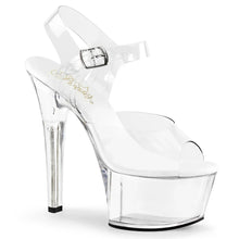 Cargar imagen en el visor de la galería, Tacones Pleaser ASPIRE-608 Transparente
