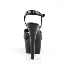 Cargar imagen en el visor de la galería, Tacones Pleaser ASPIRE-609 Negro Charol
