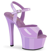 Cargar imagen en el visor de la galería, Tacones Pleaser ASPIRE-609 Lavanda Charol
